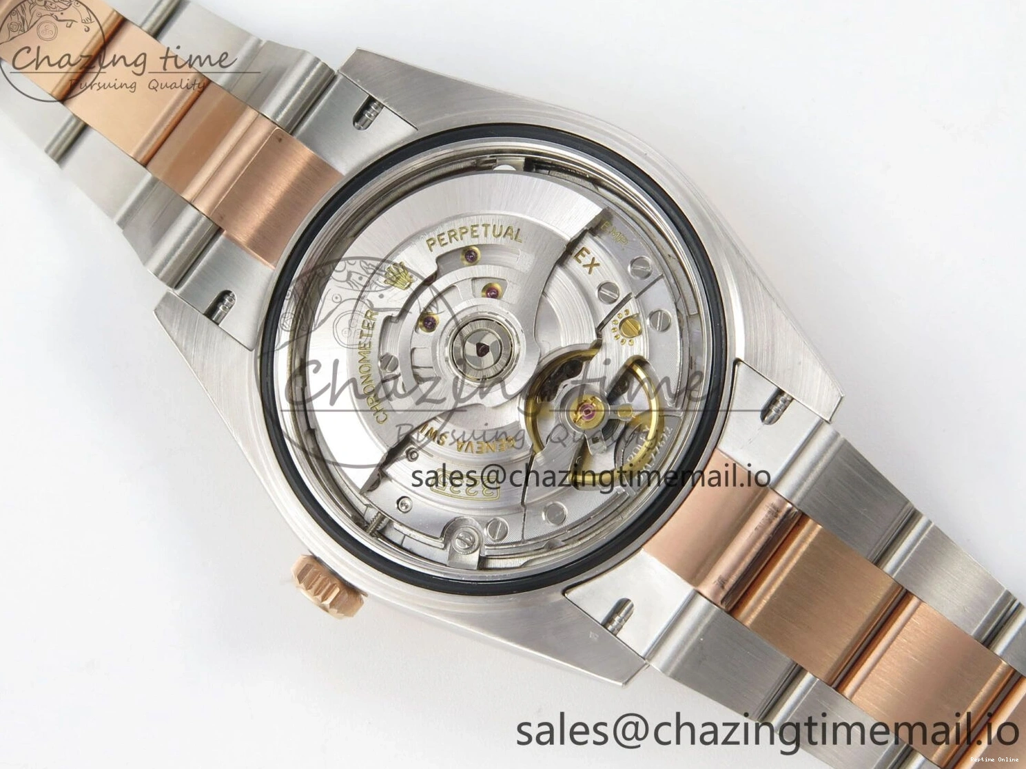 0208 DateJust 41 126331 SS RG ARF 1:1 Best Edition White MOP Diamonds Dial on Oyster Bracelet SH3235 (Weighted) UrbanChic 186